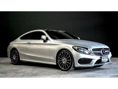 Mercedes Benz C250 Coupe AMG ปี 2017 ไมล์แท้ 99,xxx กม